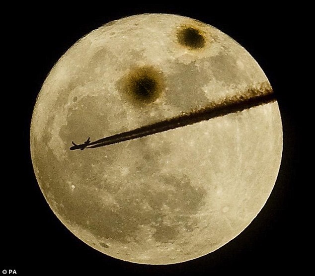Smiley supermoon