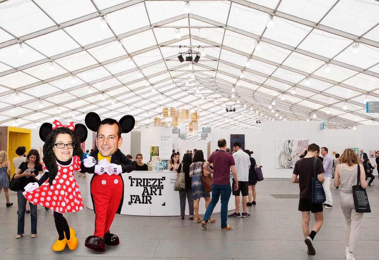 Mickey & Minnie Frieze