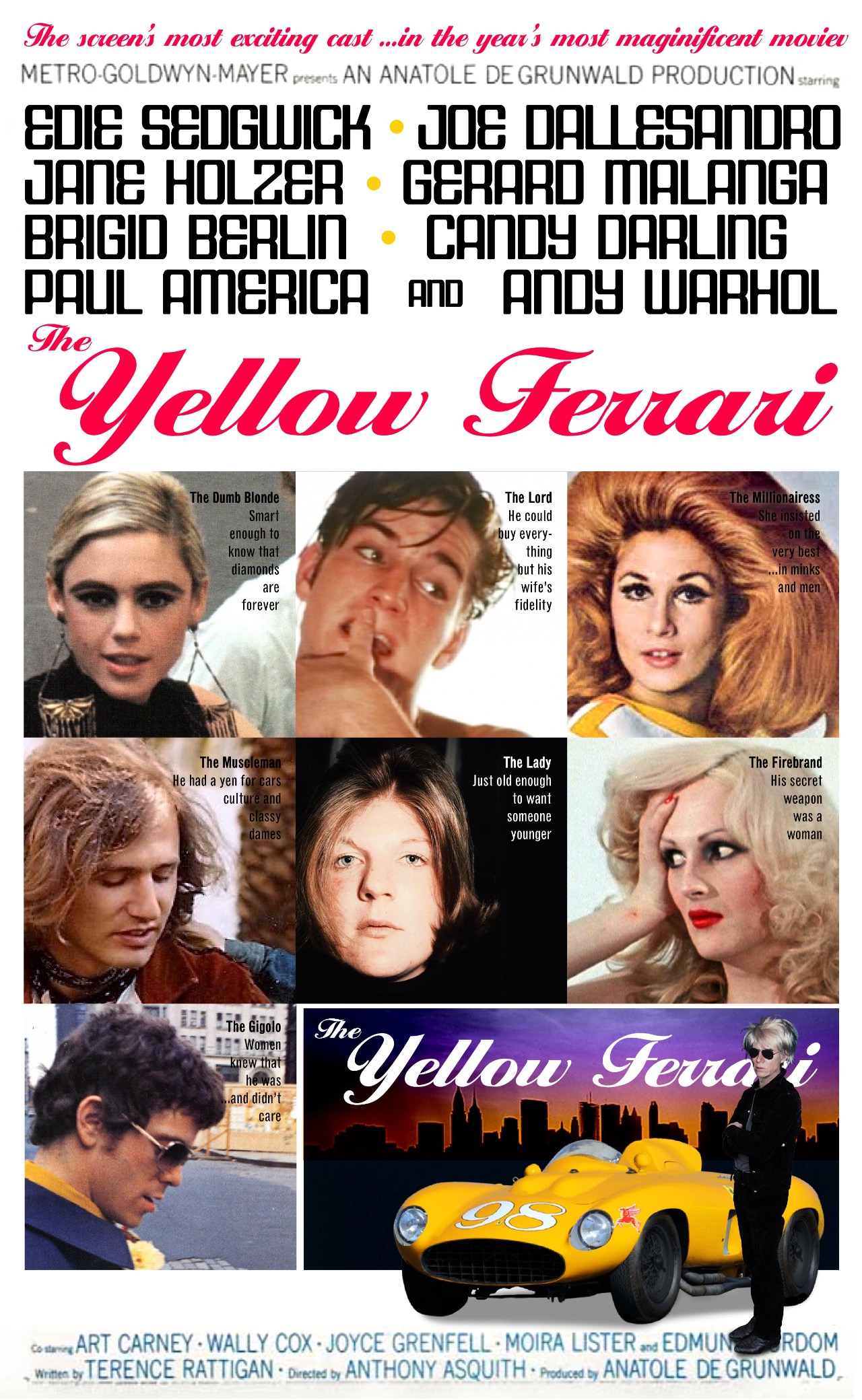 Warhol Ferrari movie poster
