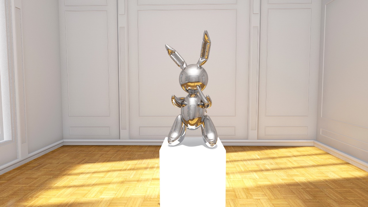 A Very Special Easter Poem From Kenny Schachter and Jeff Koons’s Inflatable Bunny