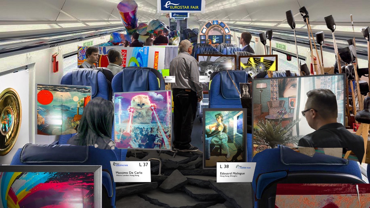 Has Art-Fair Despair Driven Kenny Schachter Mad? He Sees Them Everywhere These Days, Even on the Train