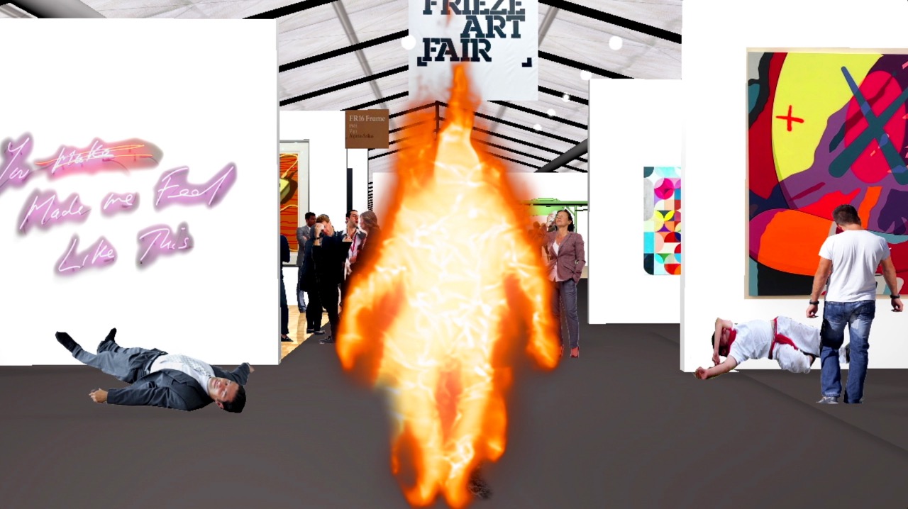 Kenny Schachter Gets Hot and Bothered at the Ironically Titled Frieze New York