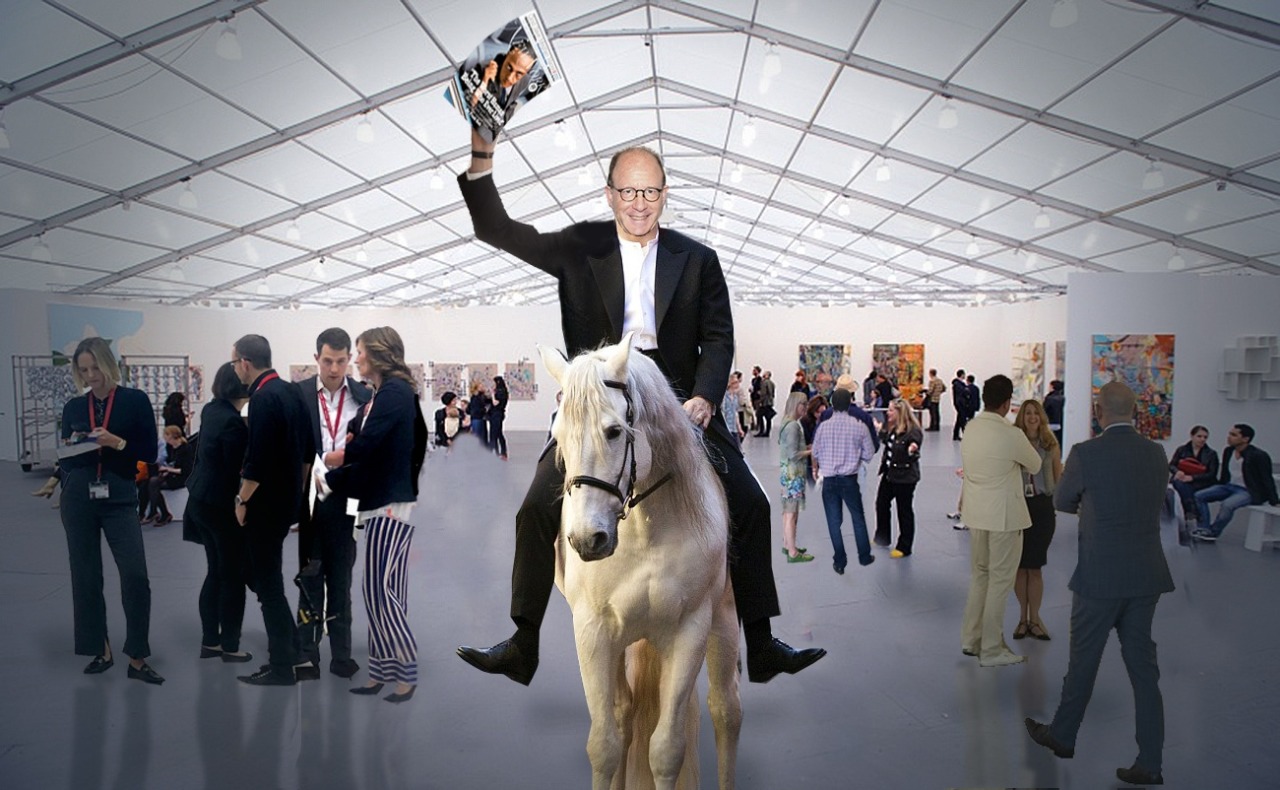 Get Off the High Horse, Jerry Saltz! Kenny Schachter Mounts a Last-Ditch Defense of Art Fairs