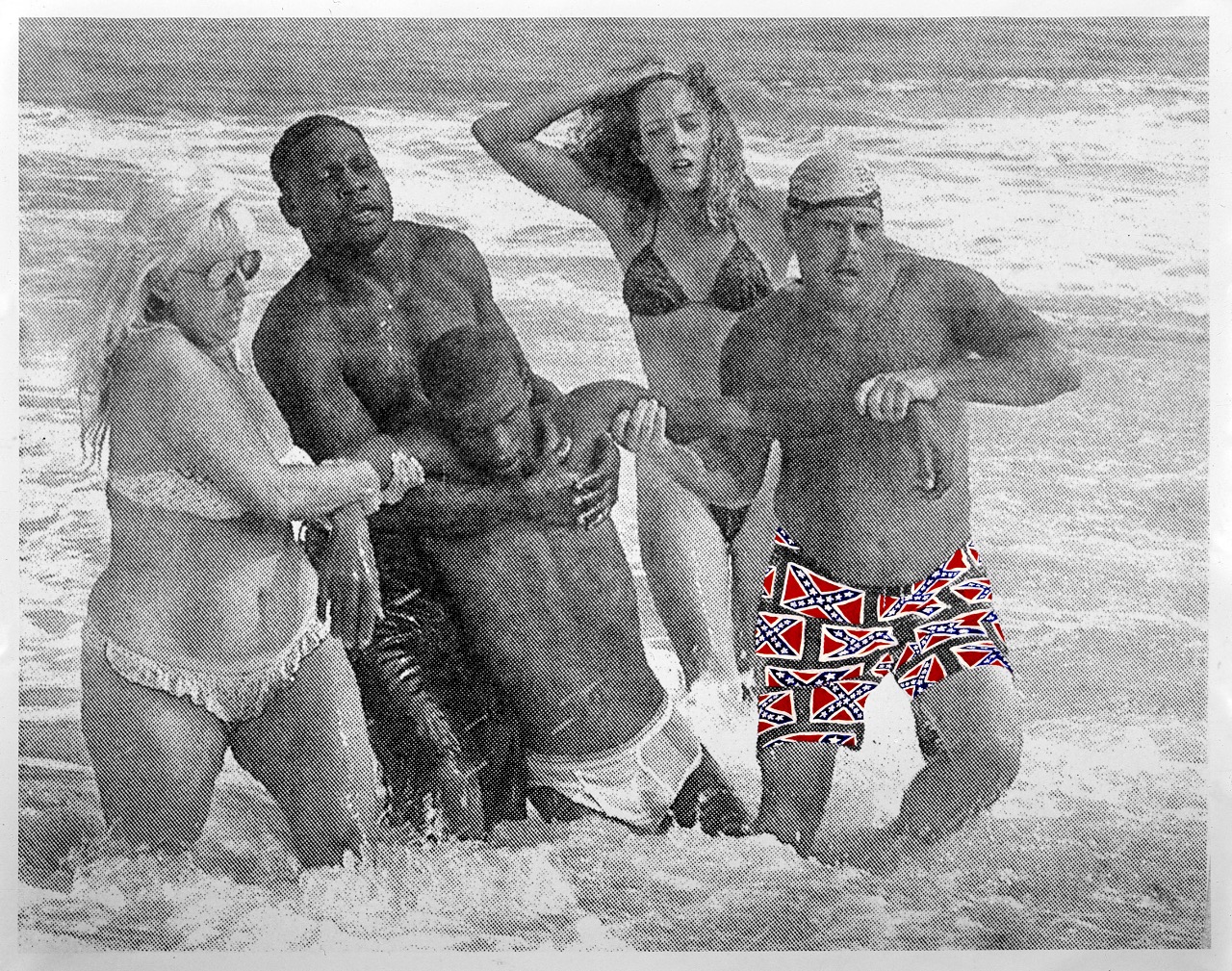 Christ after the 17 hurricane