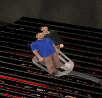 Flipping Kai & Adrian (spatula)