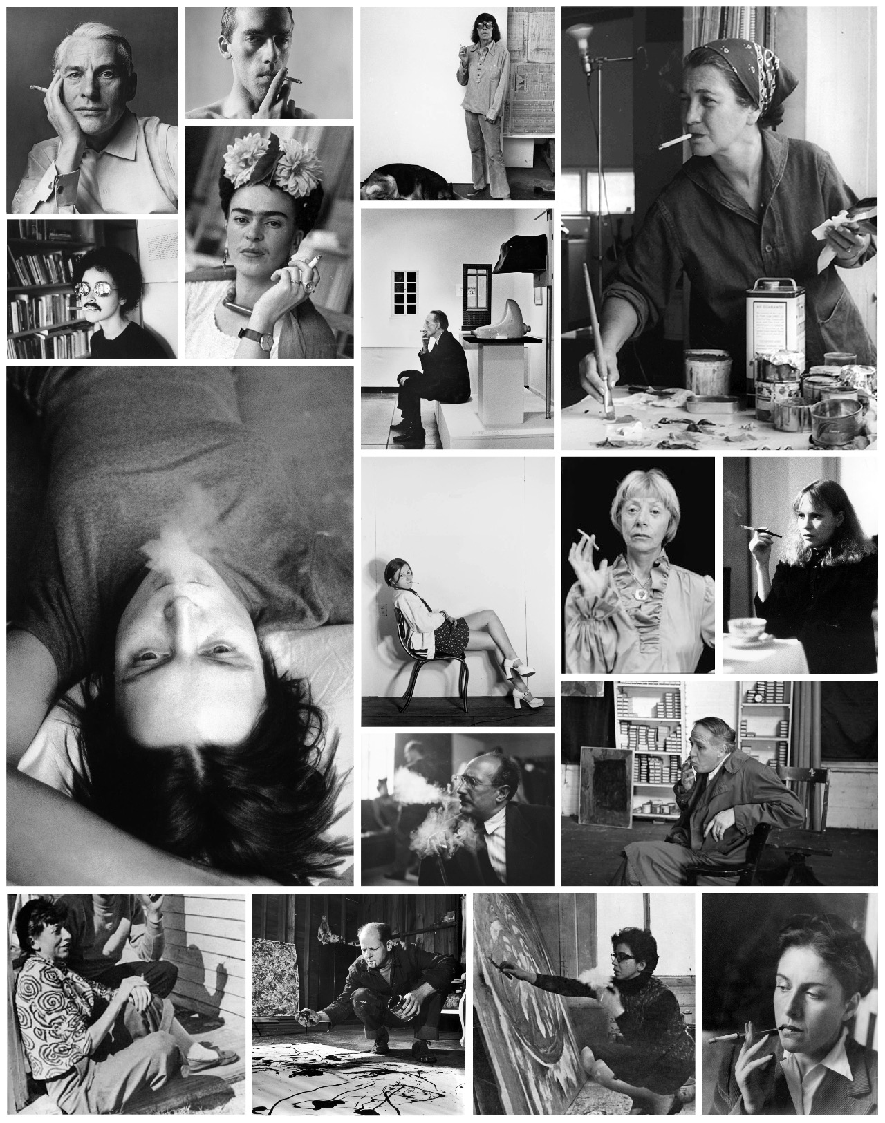 Artists smoking