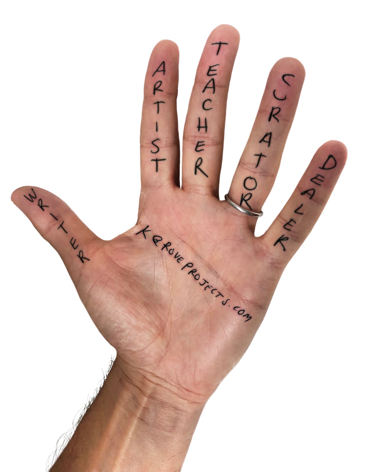 Kenny’s hand tattoos