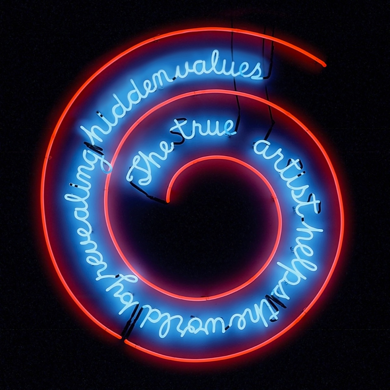 The true artist helps the world by revealing hidden values