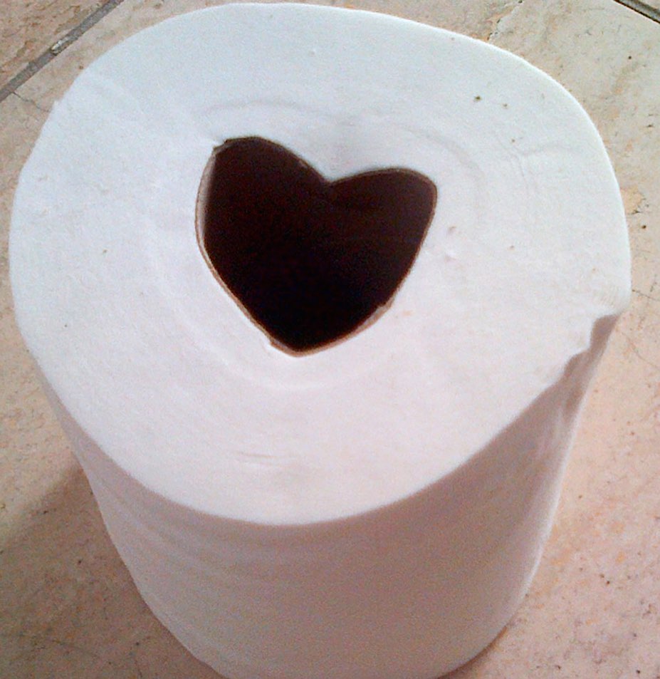 Toilet heart