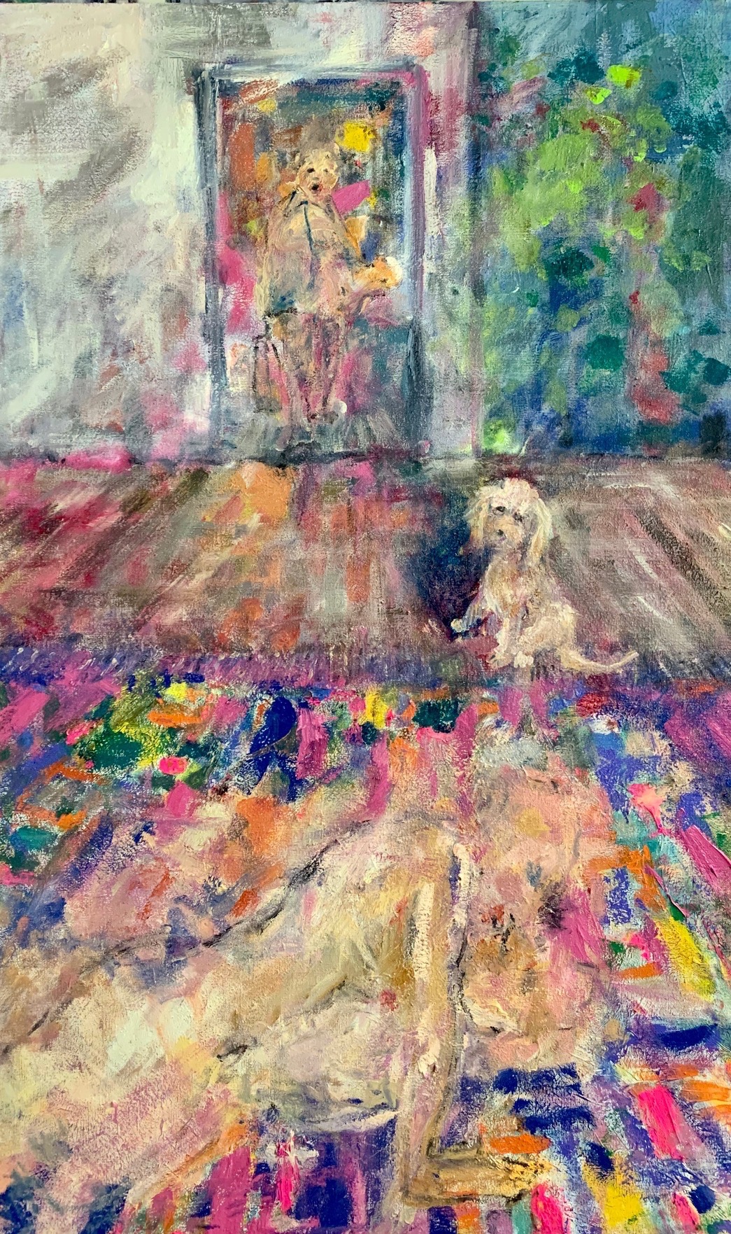 A flying carpet