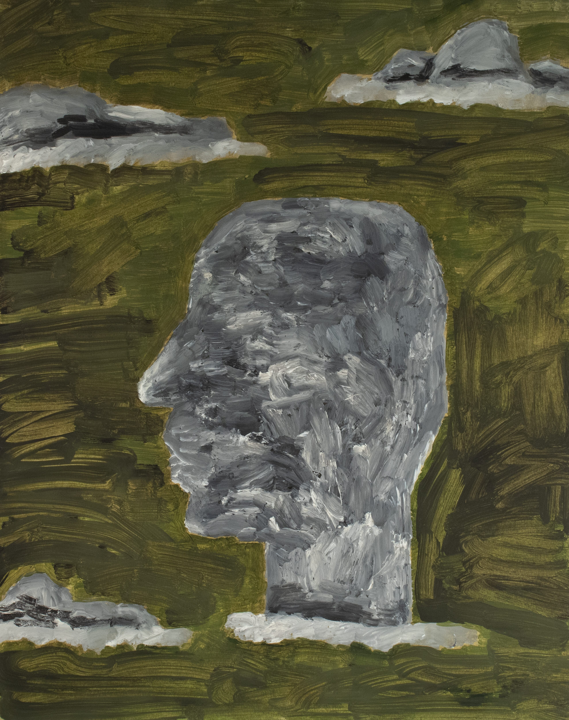 Details of a feautreless face