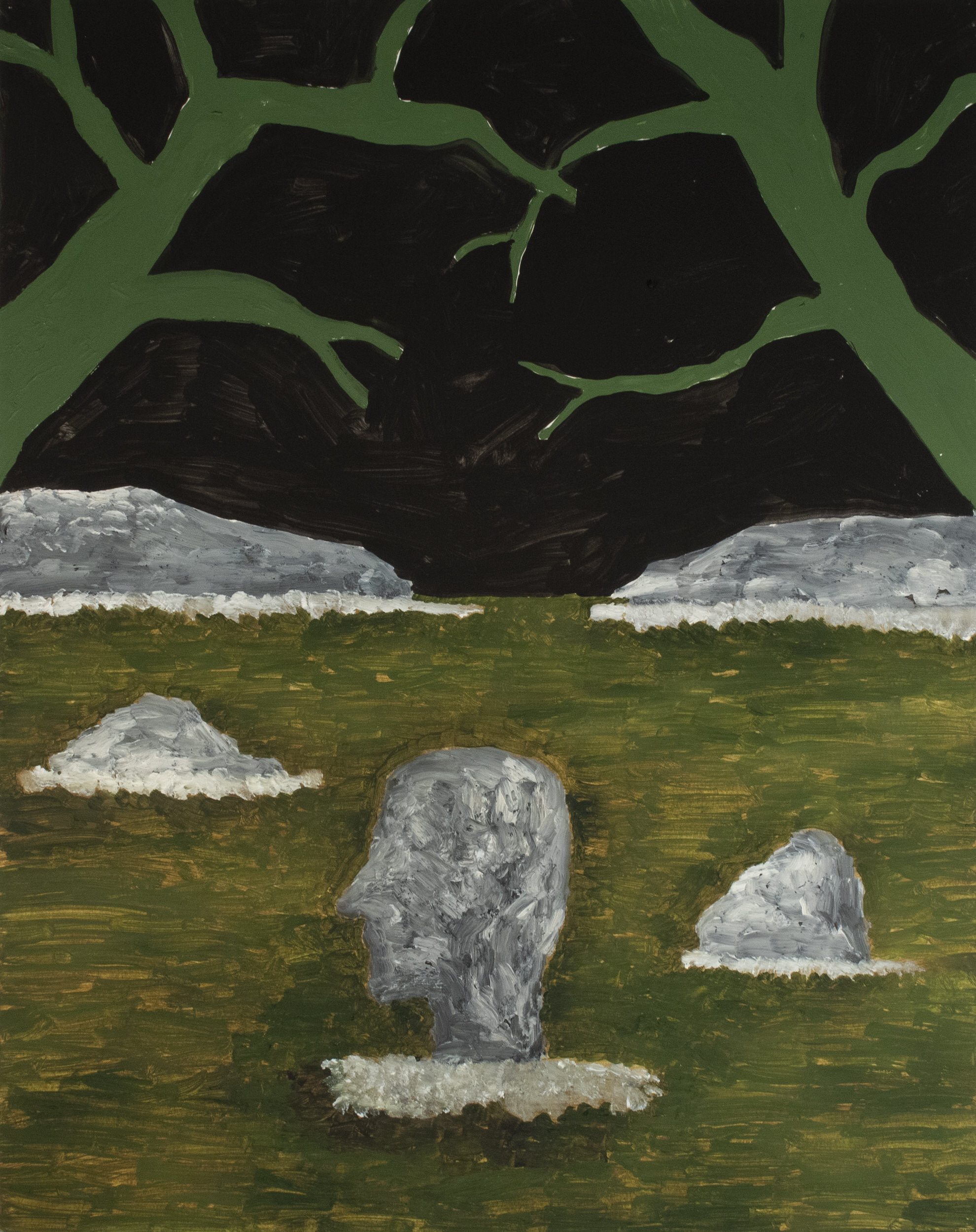 If my head were a rock in a river