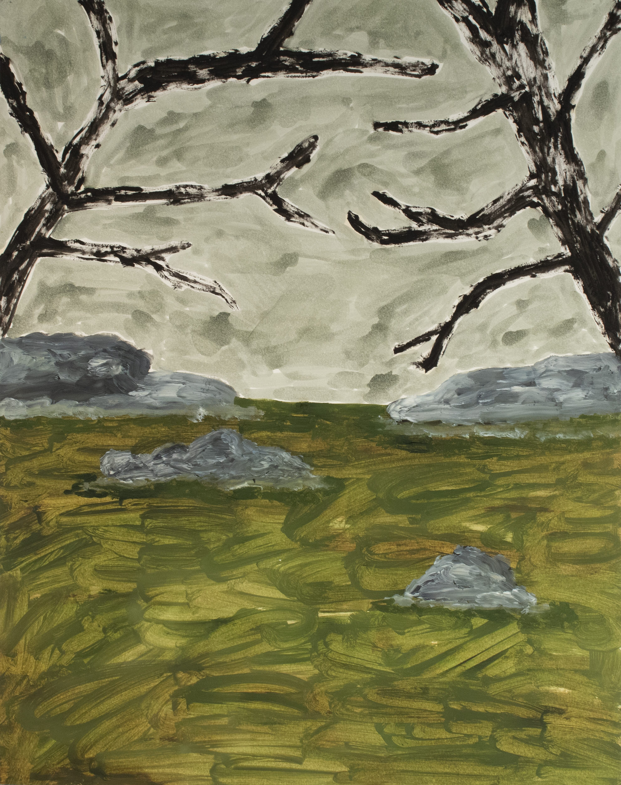 Landscape in portrait
