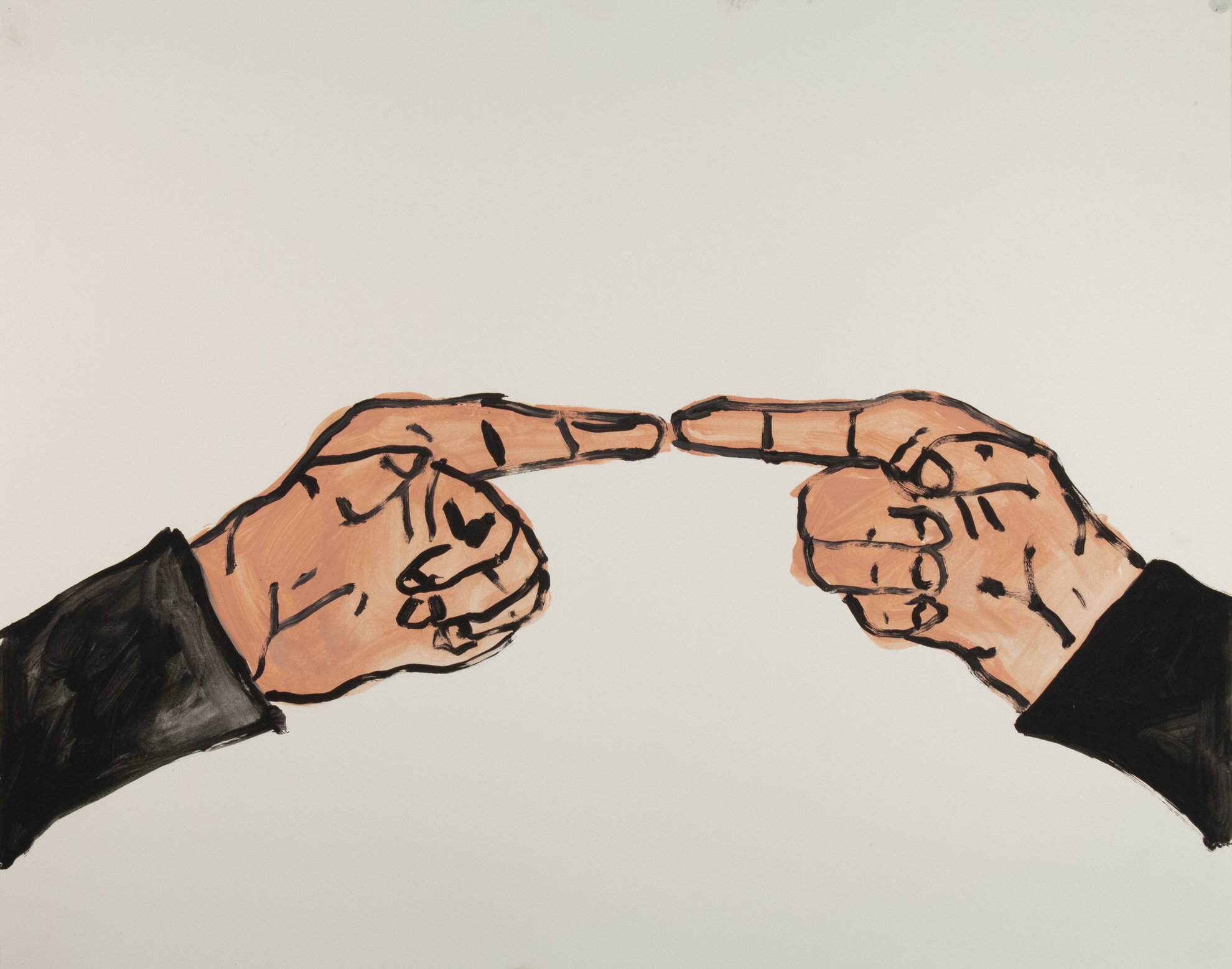 Two tips touch
