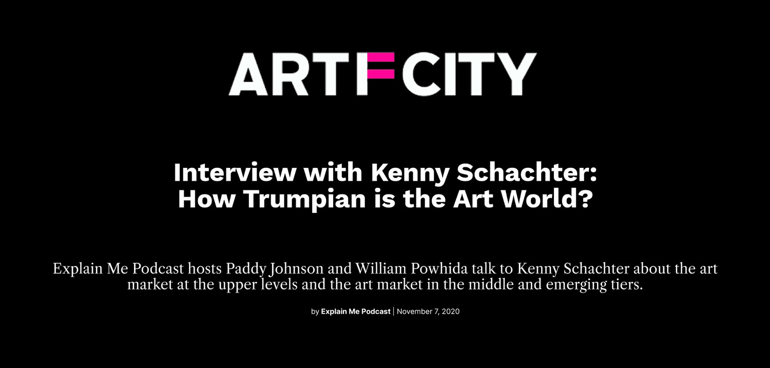 Art F City Explain Me Podcast Interview: How Trumpian is the Art World?