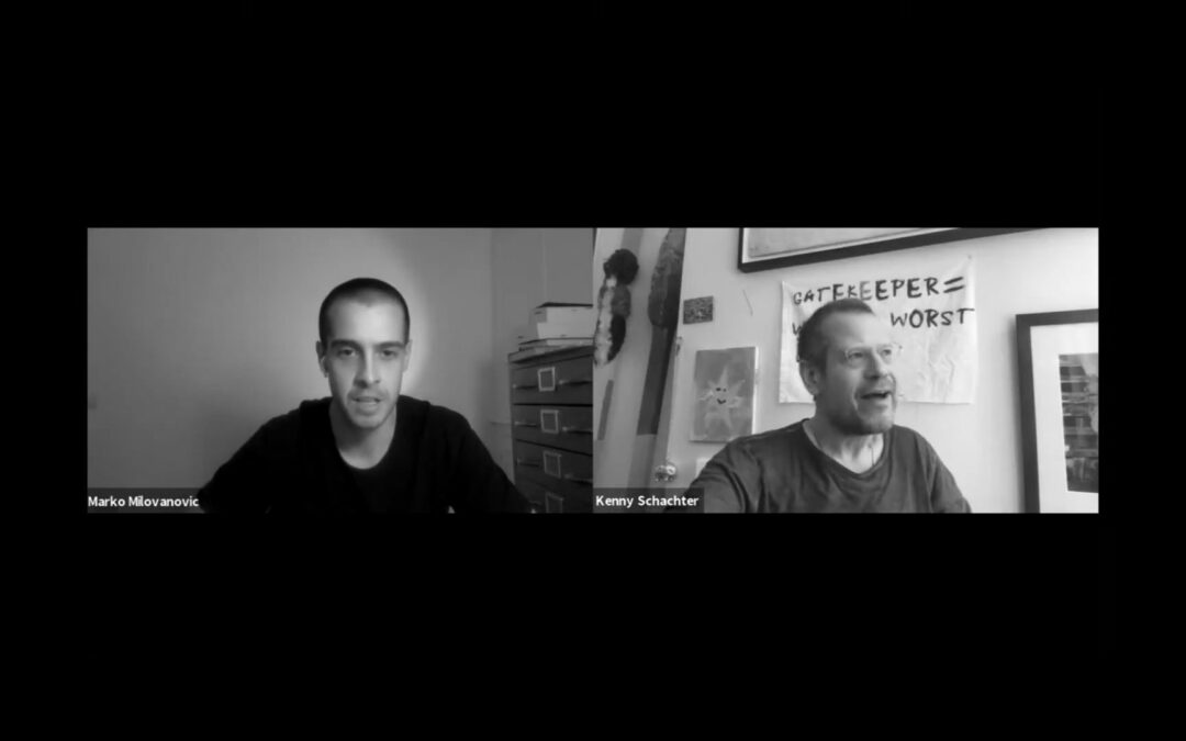 KENNY SCHACHTER : on generosity, Zaha Hadid and unlearning, in conversation with Marko Milovanovic