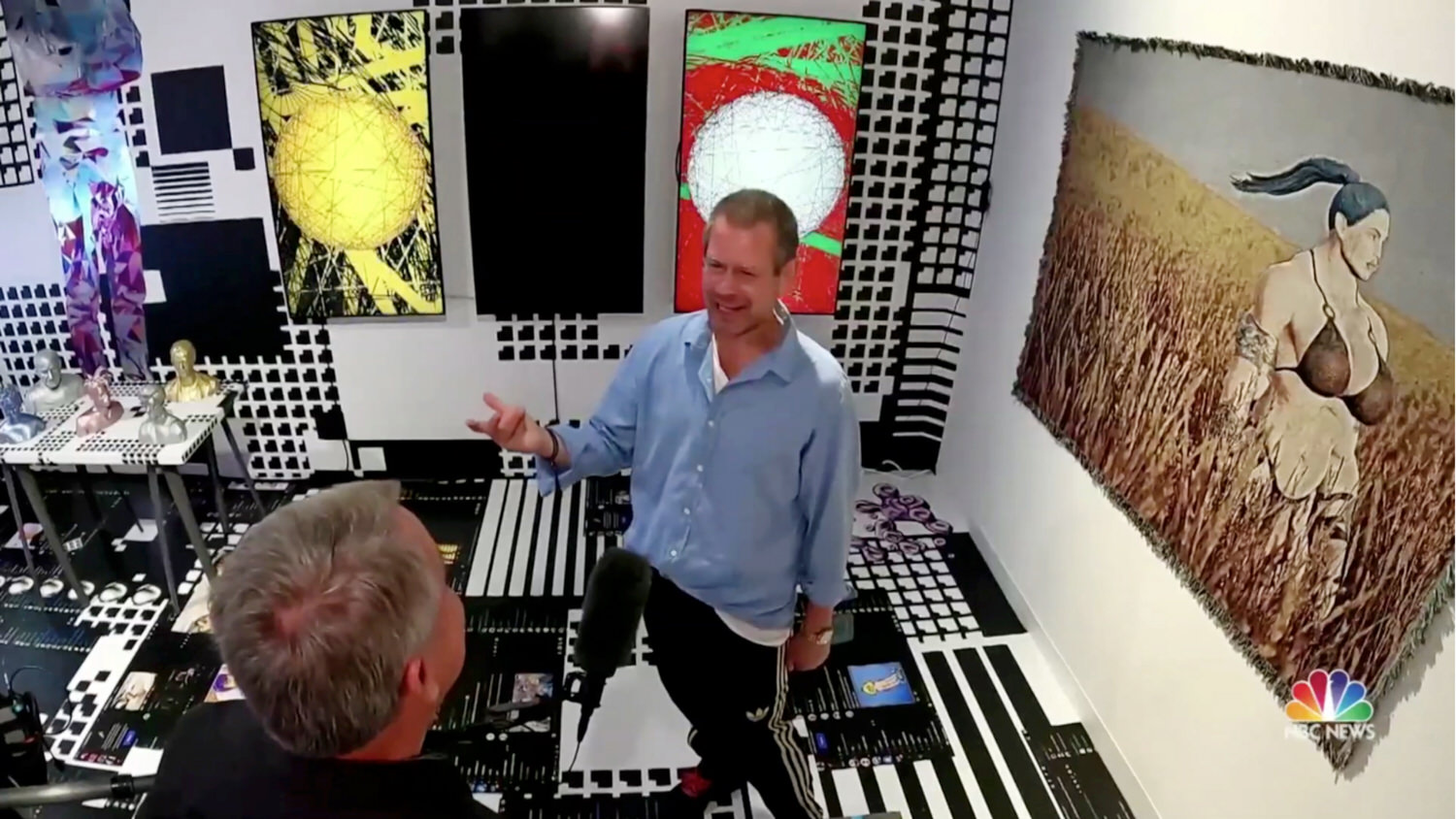 NBC Nightly News: Digital art dominating Miami’s famous Art Basel