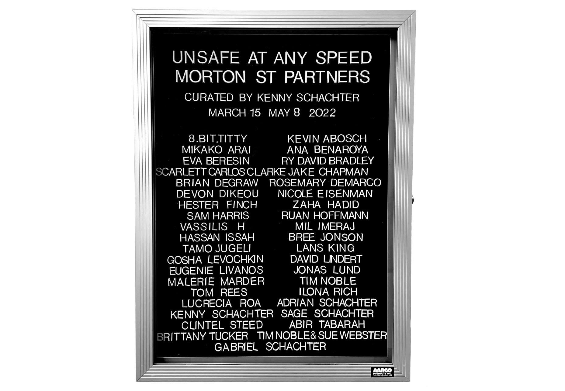 Kenny Schachter & Morton St Partners: Unsafe At Any Speed
