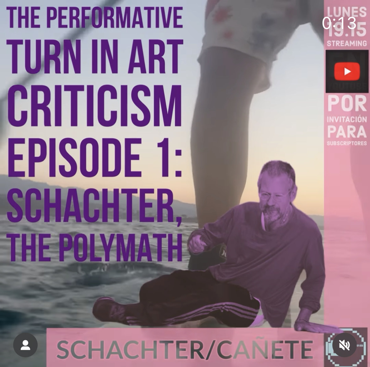 The Performative Turn in Art Criticism Episode 1: Schachter, The Polymath