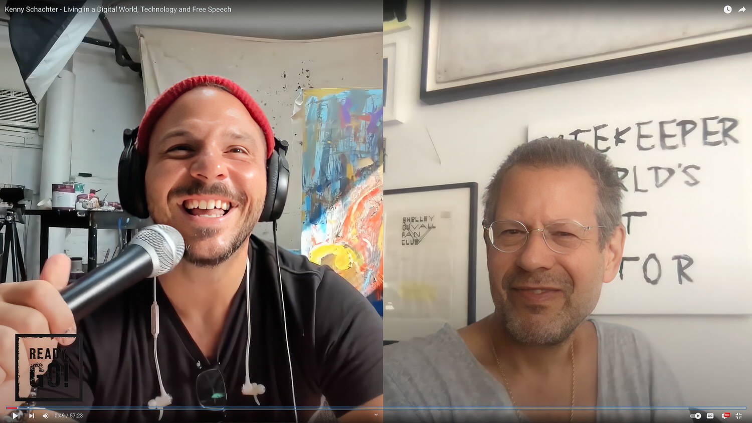 Kenny Schachter – Living in a Digital World, Technology and Free Speech