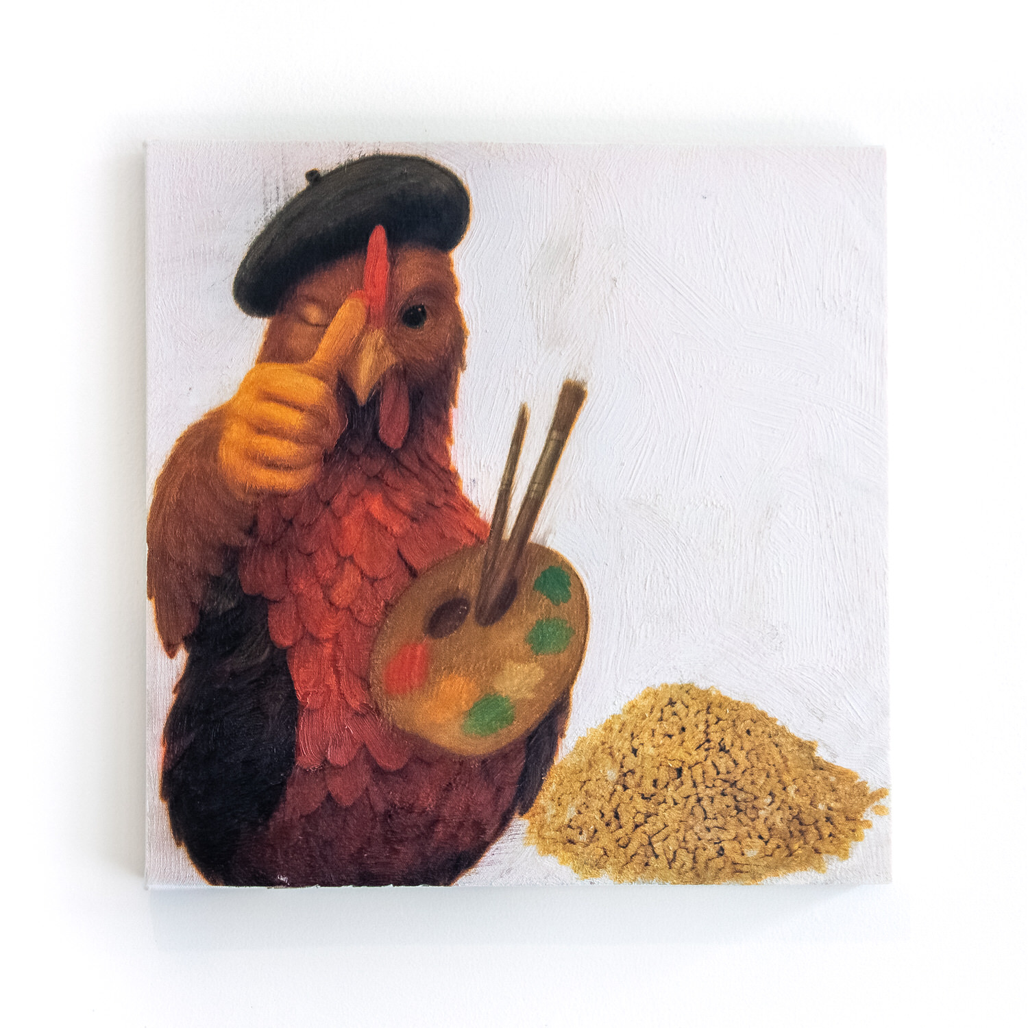 Untitled (Chicken Stingel: Painting)